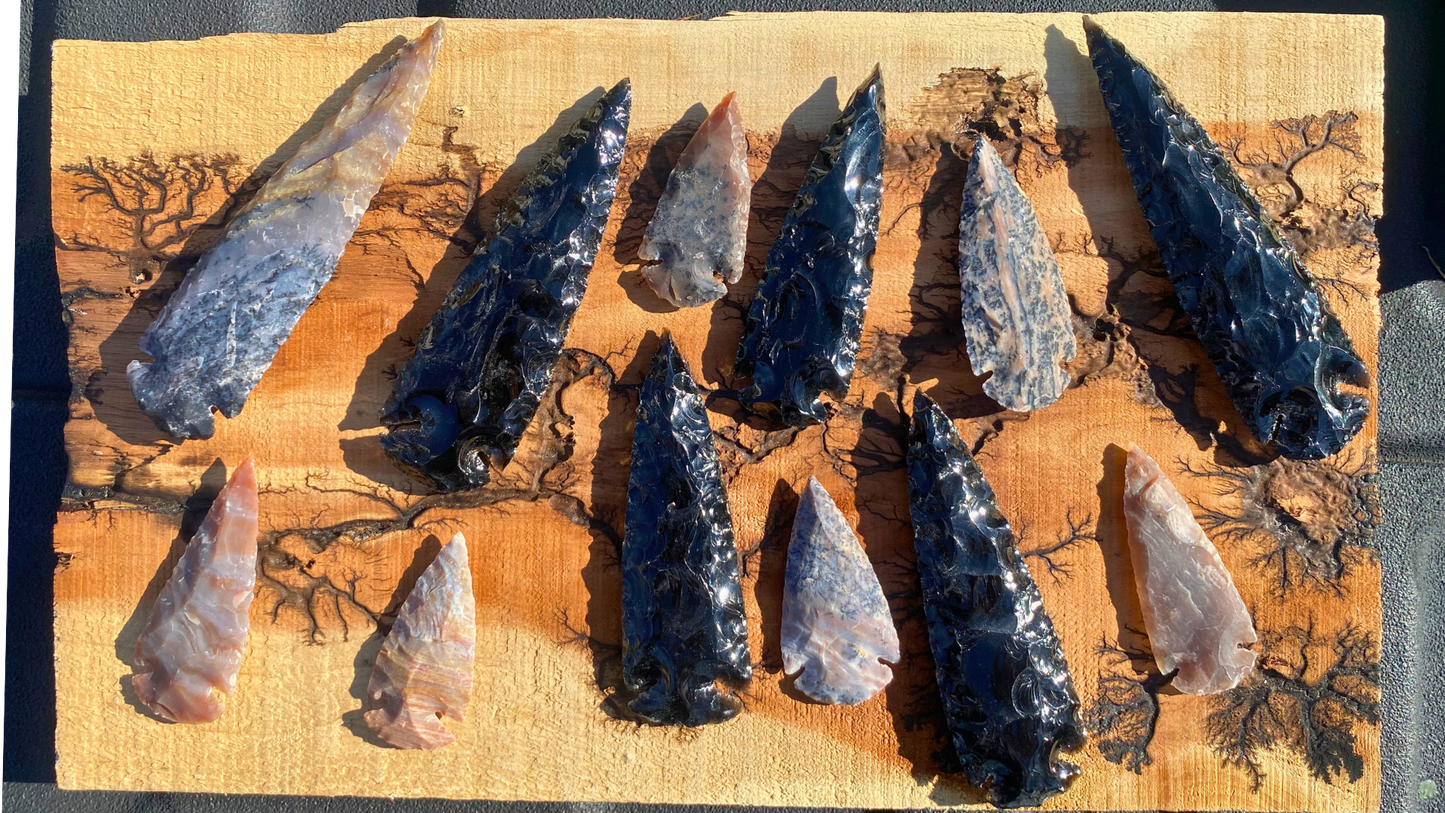 Curated Arrowhead Collection - The Hunter's Pack (8 Piece Display Set)