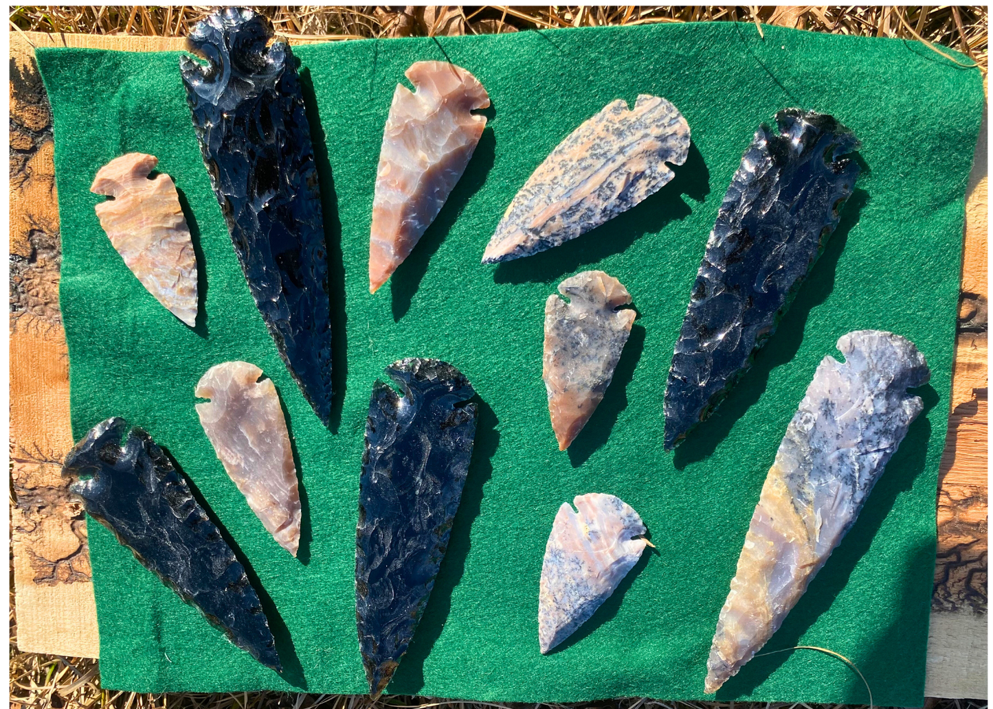 Curated Arrowhead Collection - The Hunter's Pack (8 Piece Display Set)