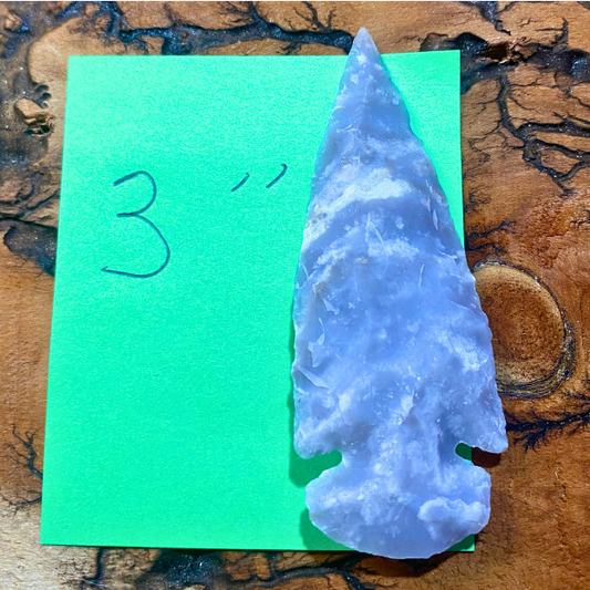 Hand-Knapped Arrowheads for Crafting - The Artisan's Dozen (12 Stone Points)