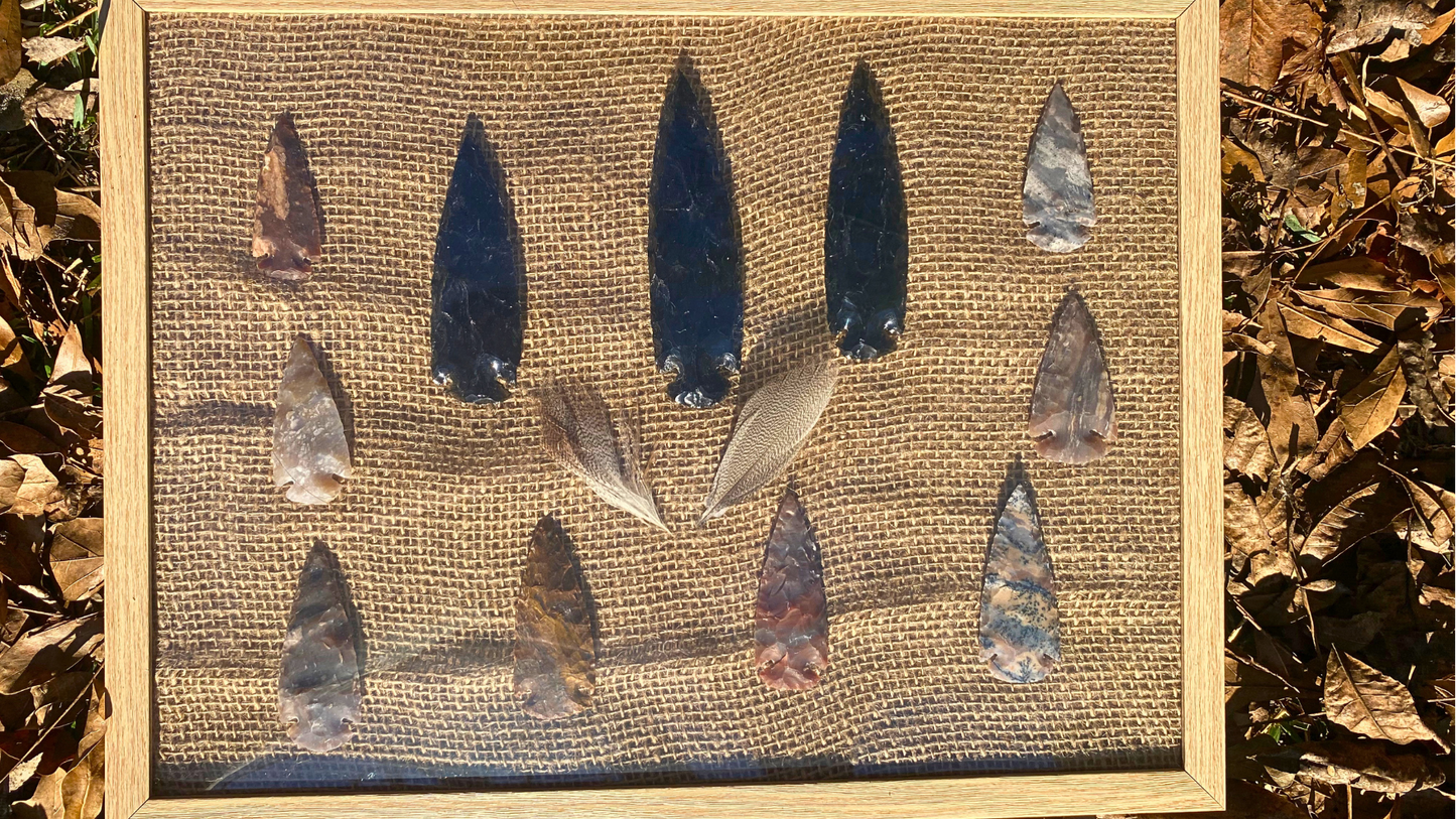 Hand-Knapped Spearheads – Chieftain’s 11-Piece Premium Collection